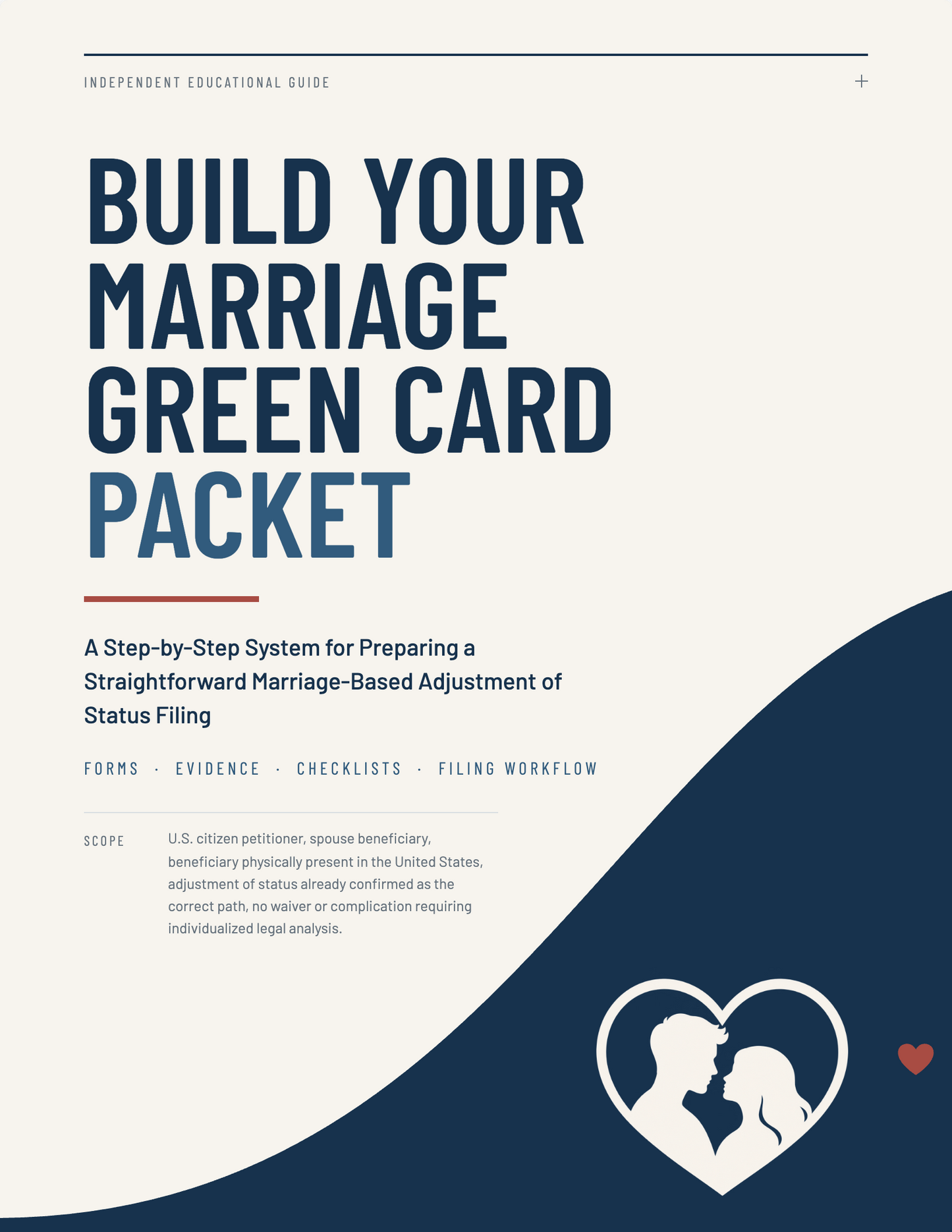 Cover of Build Your Marriage Green Card Packet
